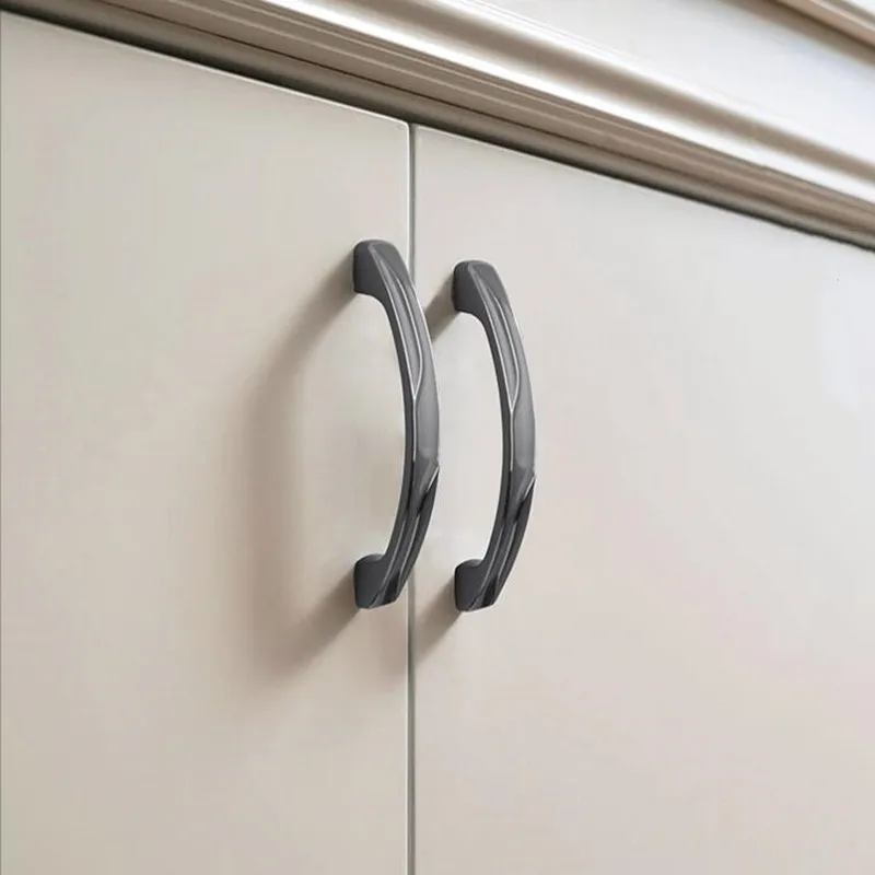 KK &amp FING современные жемчужно-серые ручки шкафа и для выдвижных ящиков кухонный