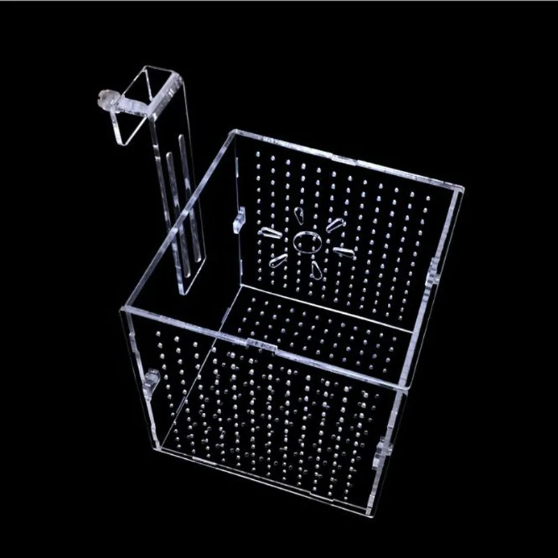 Акриловый аквариумный контейнер для мелкой рыбы коробка изоляции нереста