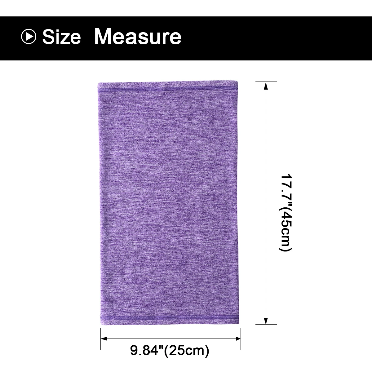 Теплая Флисовая Повязка на шею для холодной погоды трубчатые маска шарфы теплое
