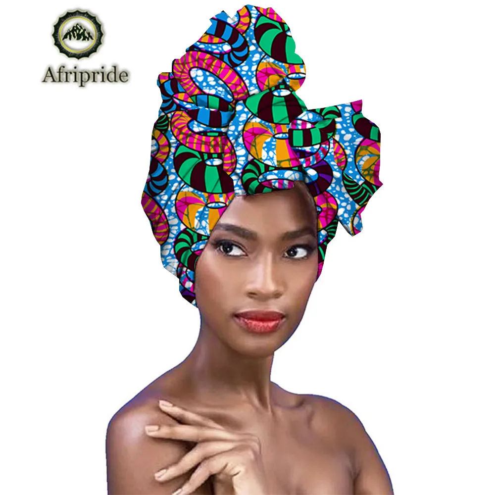 Африканский головной платок с принтом хлопок воск высокое качество шарф для