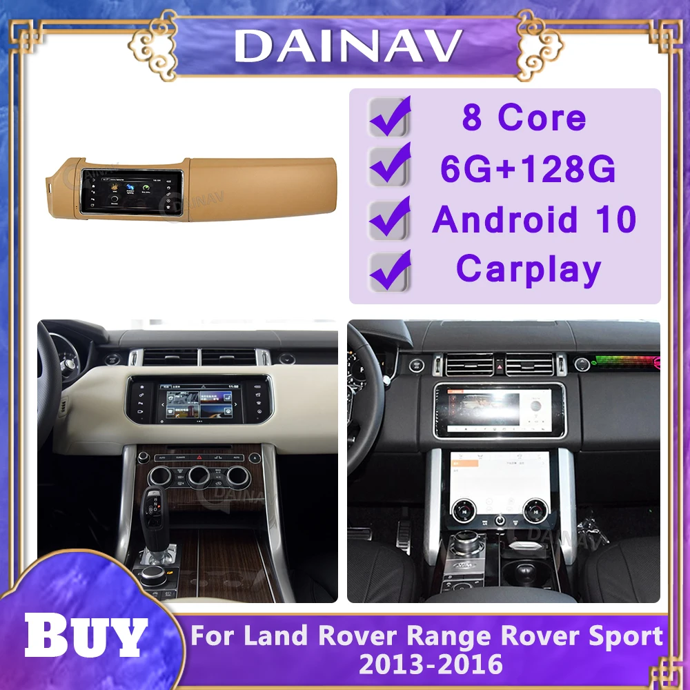 

Автомобильный стерео беспроводной приемник Android 10 автомобильное радио для Land Rover Range Rover Sport 2013-2016 GPS навигация мультимедийный плеер