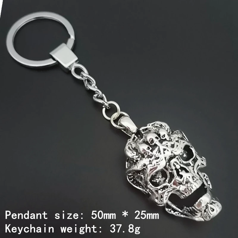 Latest Skull Keychain Fashion Women Men Wallet Classic Key Accessories Pendant Jewelry | Украшения и аксессуары