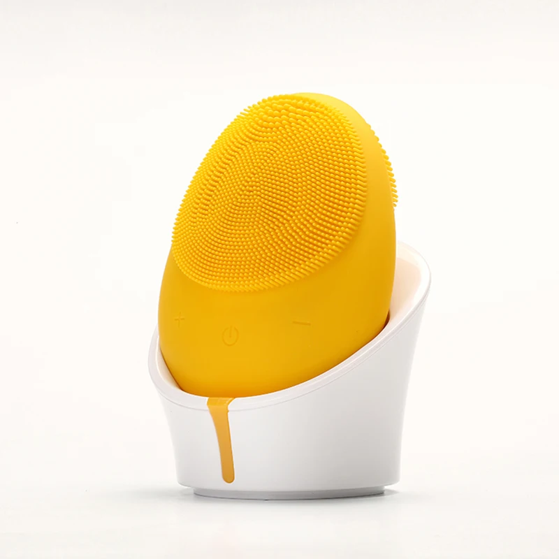 Электрическая мини щетка для чистки лица удаления угрей Массажная