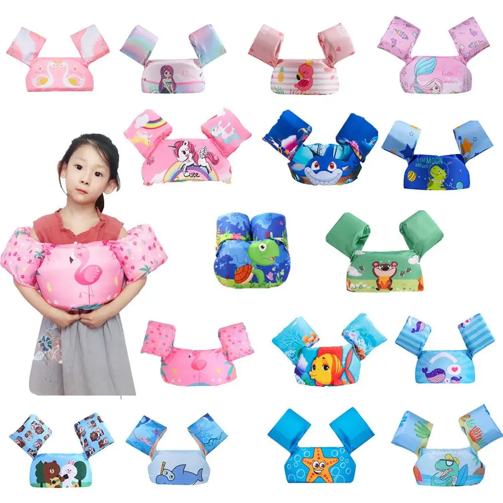 Фитнес 1 шт пены детский плавательный кольцо для руки спасательный жилет