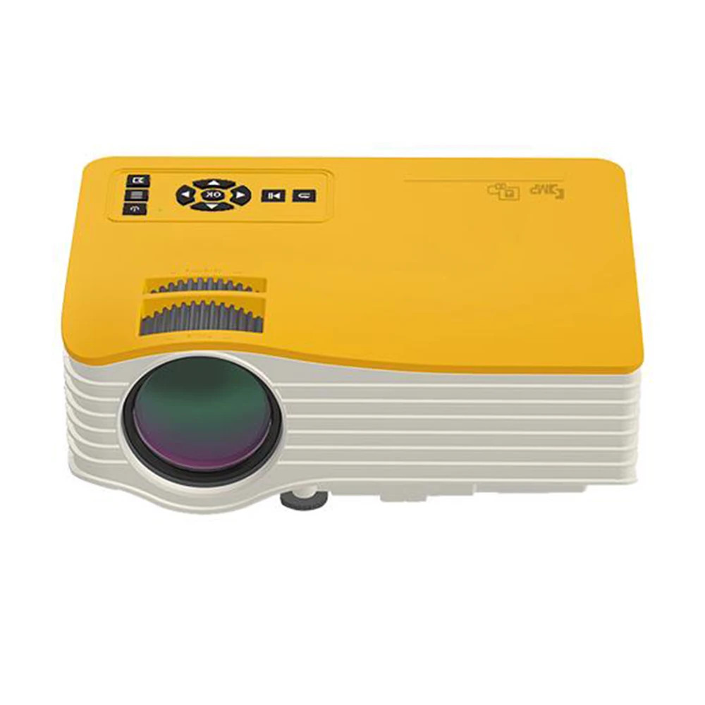 

UC38D Mini Projector HD Home Theater Mini Projector Portable LED Video Support 1080P HD Mini Child Projector