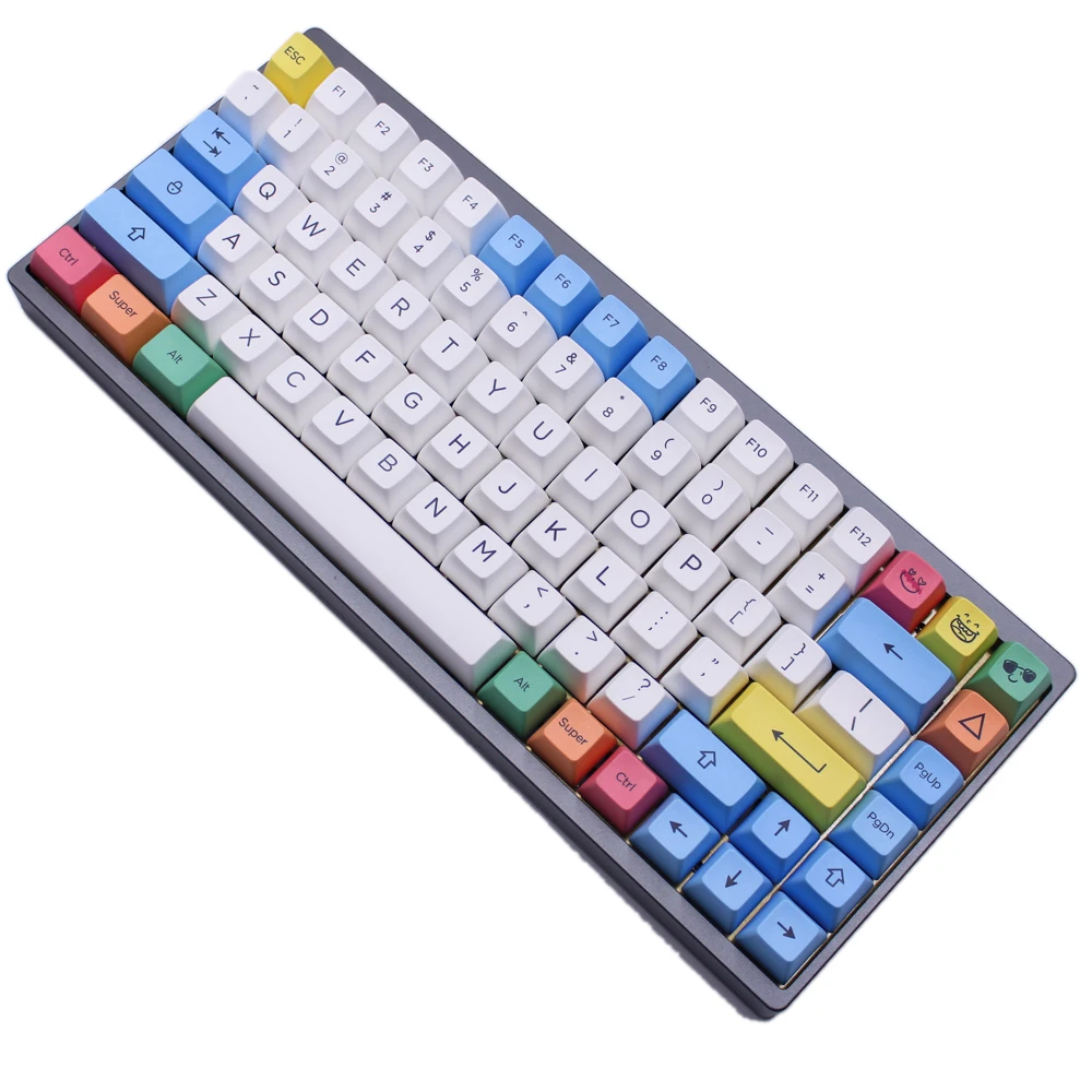 g mky dye subtion keycaps sa chalk colorway keycap sa pbt sa profile for mechanical gaming keyboard free global shipping
