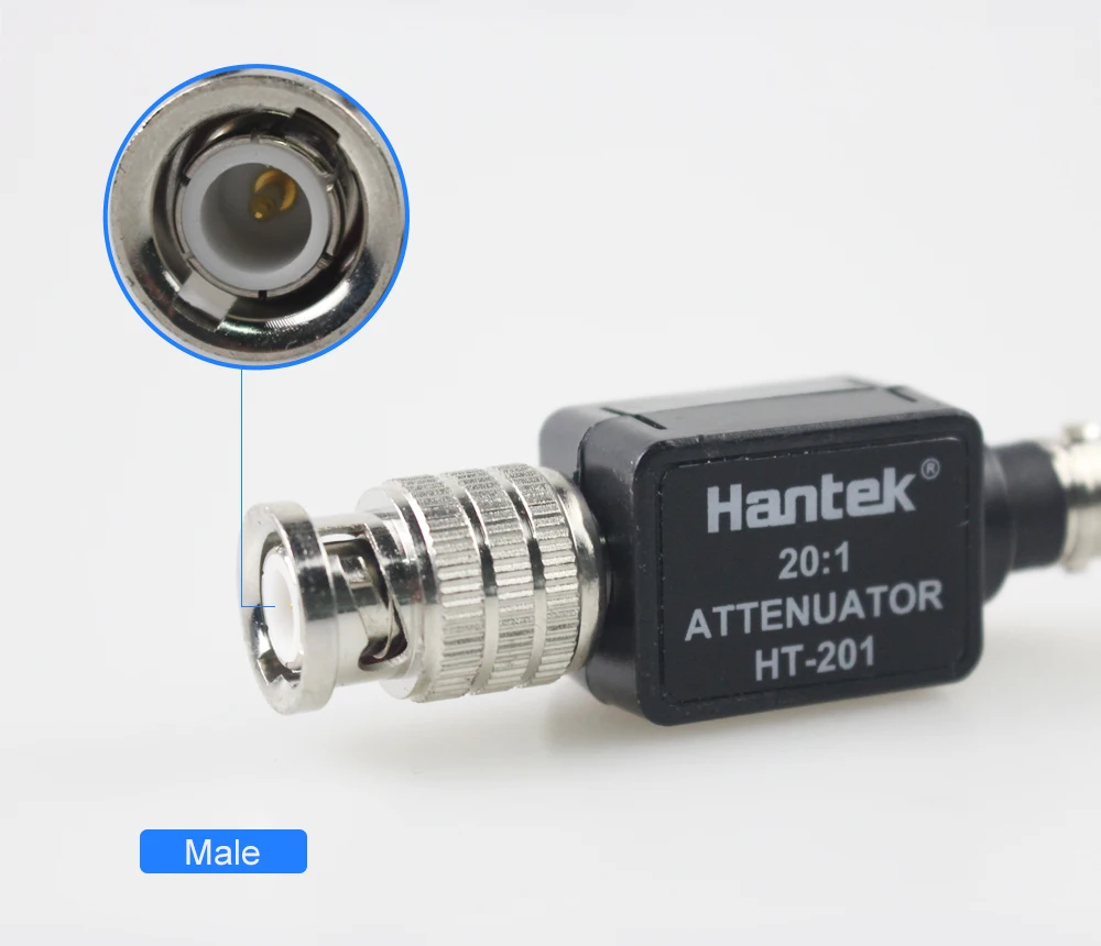 Hantek аттенюатор 1008C осциллограф сигнал пассивный аттенюатор HT201 20:1 пассивный аттенюатор 300 В макс для пико