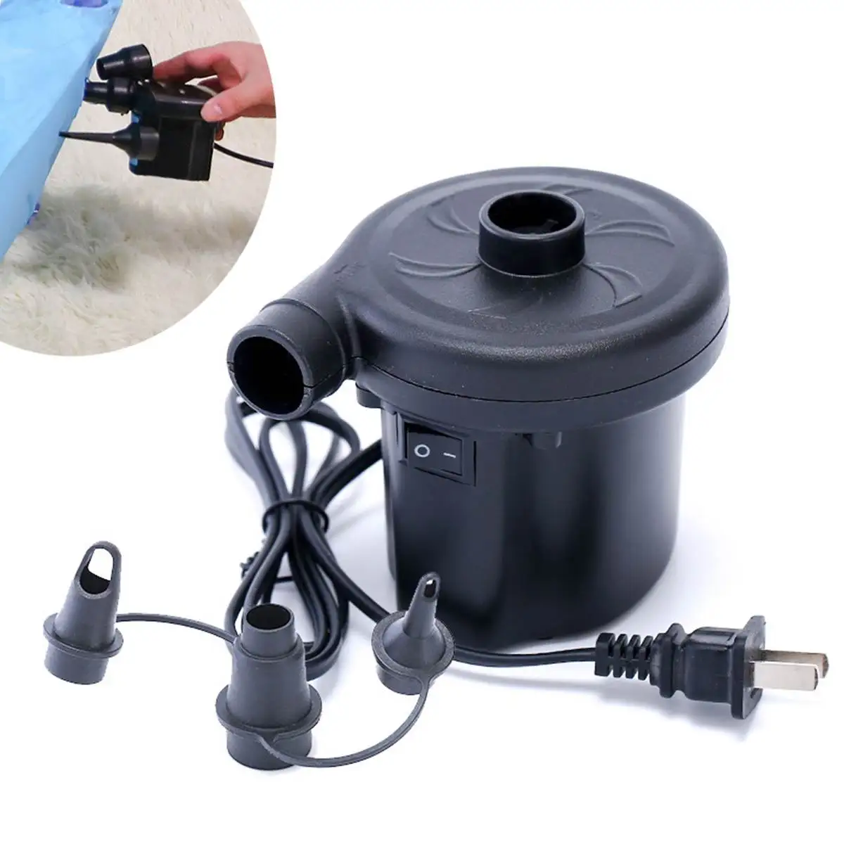 

110cm-260cm Rectangular Inflatable Swimming Pool Paddling Pool Bathing Tub Outdoor Summer Swimming Pool for Kid Child Baby