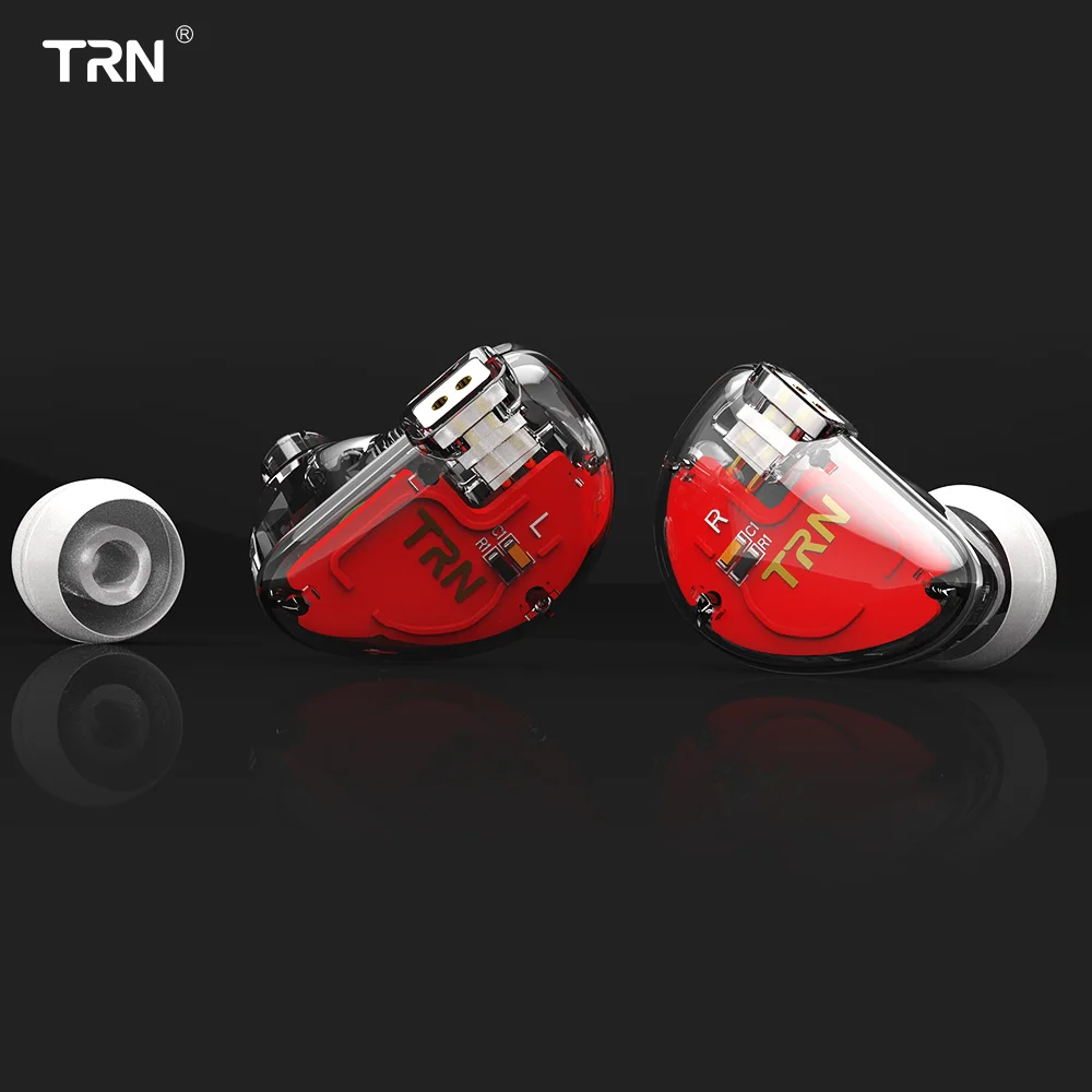 White NO Mic Оригинальные TRN V30 наушники 2BA+ 1DD тройные гибридные драйверы бас-вкладыши съемный кабель HIFI монитор наушники с 2PIN 0,75 мм - Цвет: White NO Mic