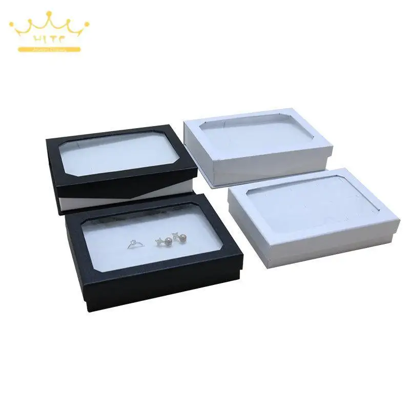 Чехол для ювелирных украшений флип-бокс с 72 значками прозрачным небесным светом