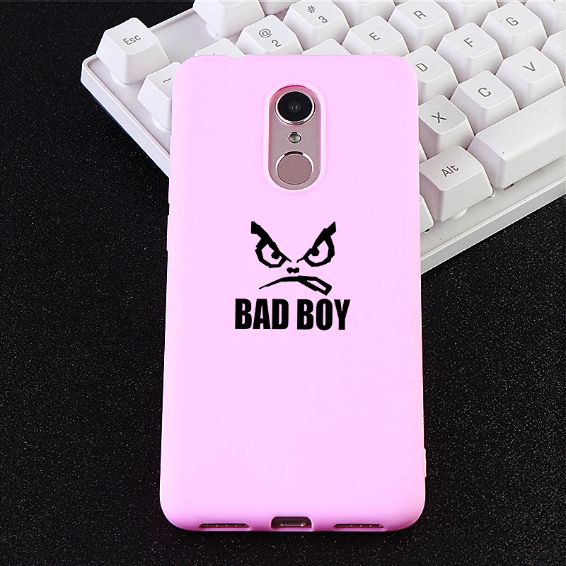 Забавный чехол для телефона Xiaomi Redmi Note 6 MIX 2 3 S 8 SE Youth Max 4x5 A Pro чехлы Bad Boy мягкий