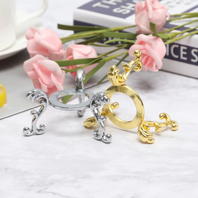 1 шт. подставка для мячей металлическая позолоченная дисплея с орнаментом