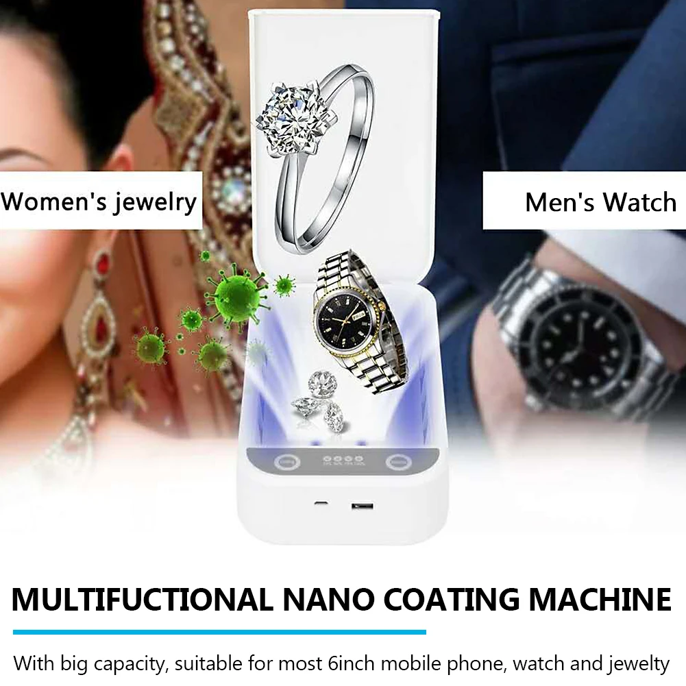 

Multifunctional Sterilizer Box UV Light Disinfection Sterilizer Sanitizer for Phone Mask Toothbrush Portable Household Cleaner