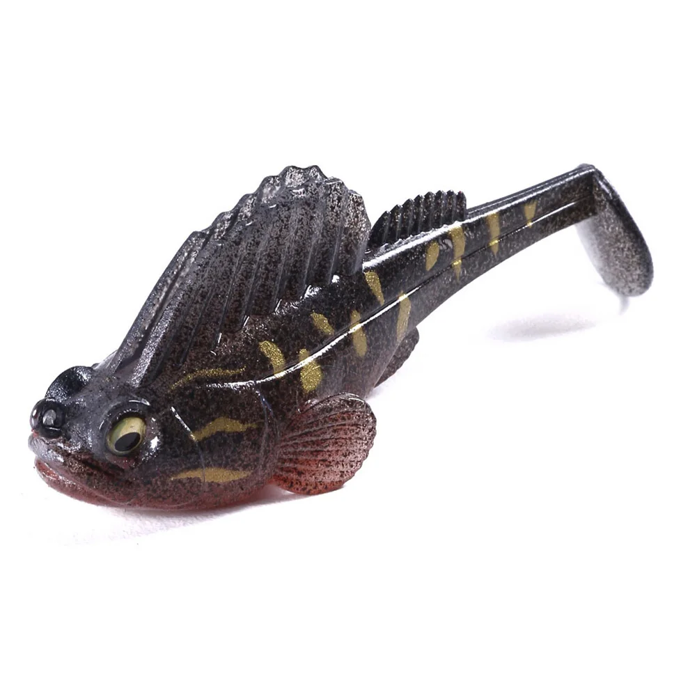 7 см 14 г Megabass темное спальное мягкое тело Swimbait глубокий бег весло хвост Swimbait дропшиппинг