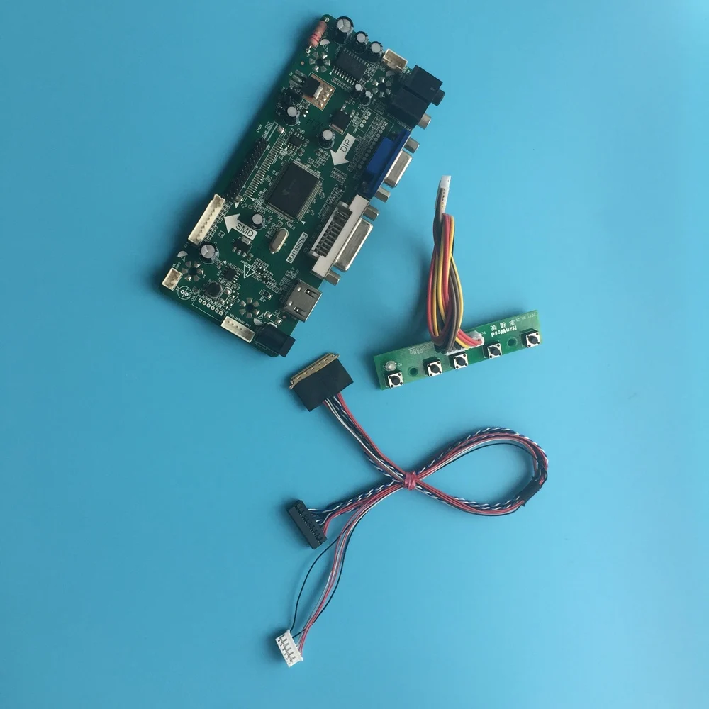 

Комплект для LP140WH4 1366X768 панель контроллера монитор 40pin LVDS HDMI DVI 14 "M.NT68676 светодиодный ЖК-экран VGA