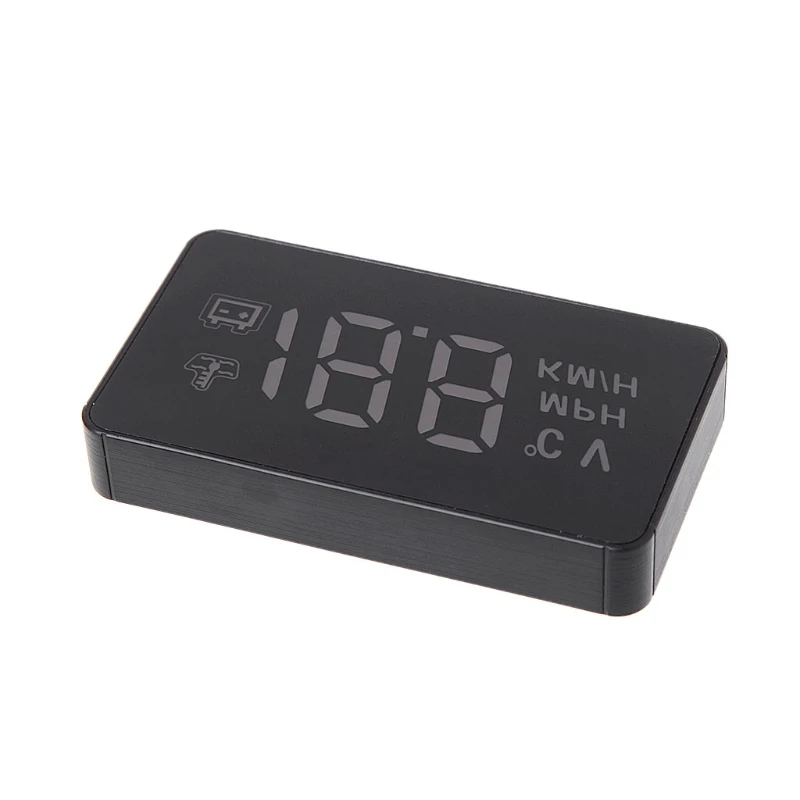 

A100 Car HUD Head Up Display OBD2 Excessive Speed Voltage Tempature Warning