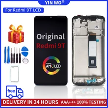 AAA+++ LCD Original For Xiaomi Redmi Note 9T LCD Display Screens Replacement Tester Mobile Phone AMOLED