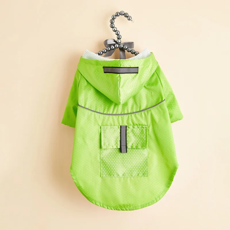 

Pet Small Large Dogs Raincoat Cute Waterproof Dog Clothes Outdoor Vest Coat Rain Jacket Hooded Dogs Poncho Pet Raincoats D0077