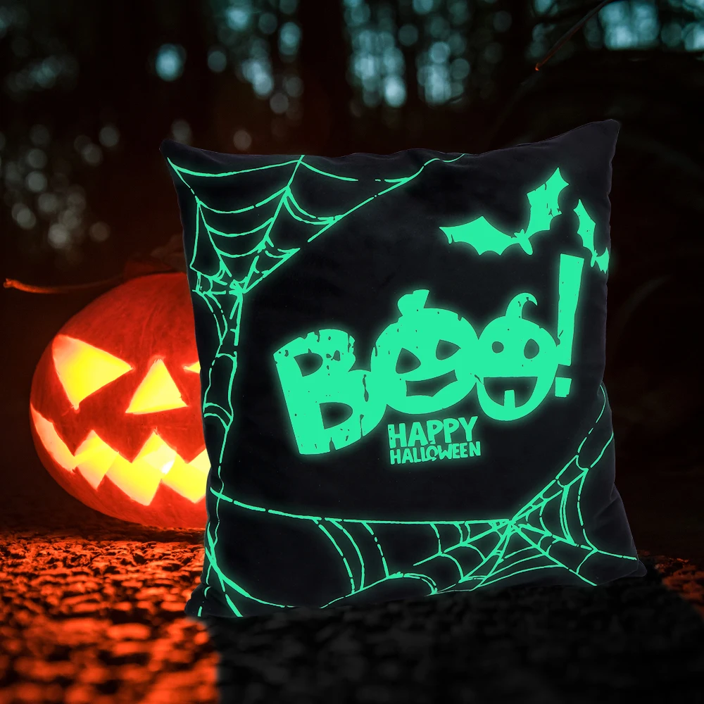1 шт. счастливый Хэллоуин ужас Подушка Чехол диван автомобильные крышки рулевого