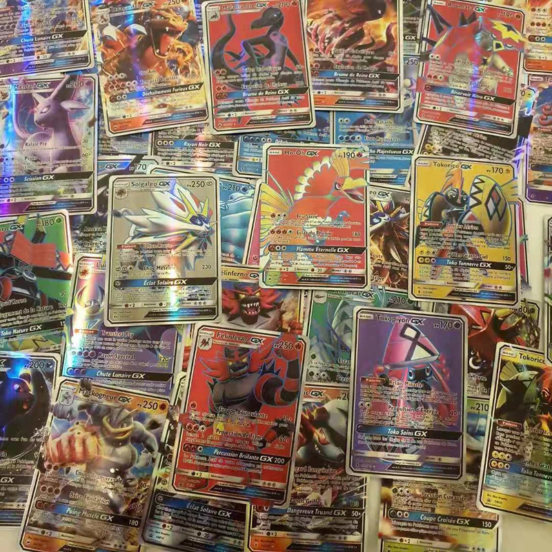 20 мегапикселей + 40GX французская версия карт Pokemon Ptcg 60 шт. в коробке коллекционная