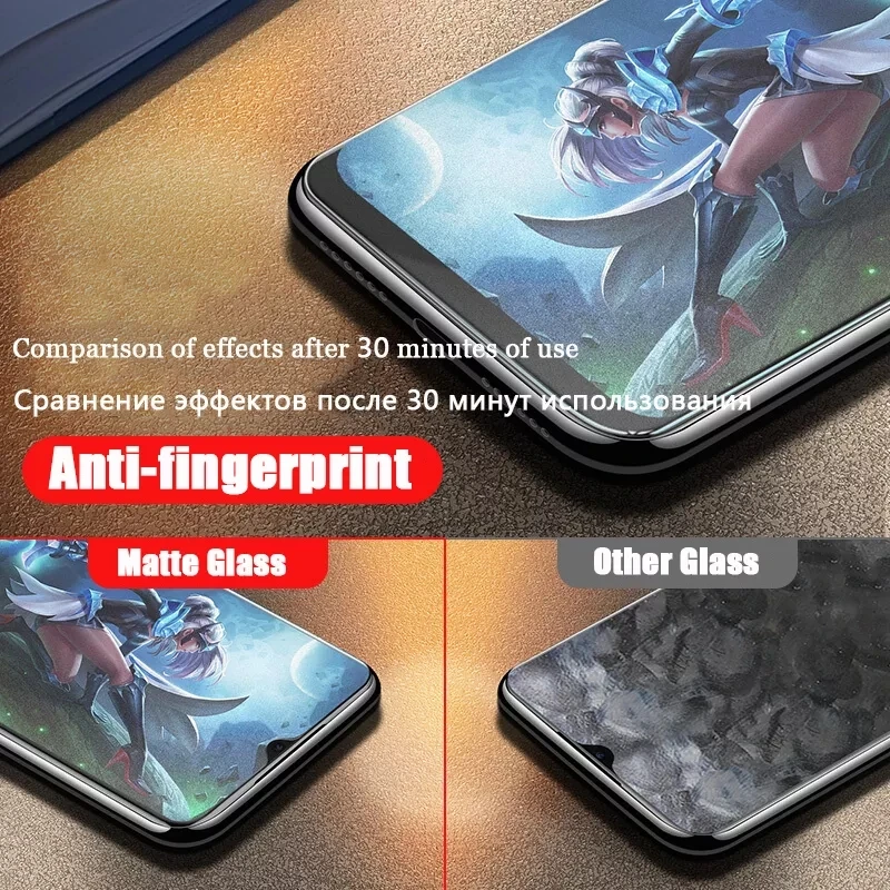 

Anti-blue light Matte Tempered Glass For Xiaomi MI 10T Pro A3 Redmi Note 7 8 9s Screen Protector Redmi 7 8 9 Note 8 T Pro Glass