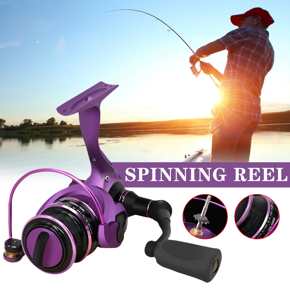 

High Quality Fishing Reel MK1000 Fishing Reel Spinning All Metal Gear Ratio High Speed Carp Fishing Reel Long Shot Fishing Reels