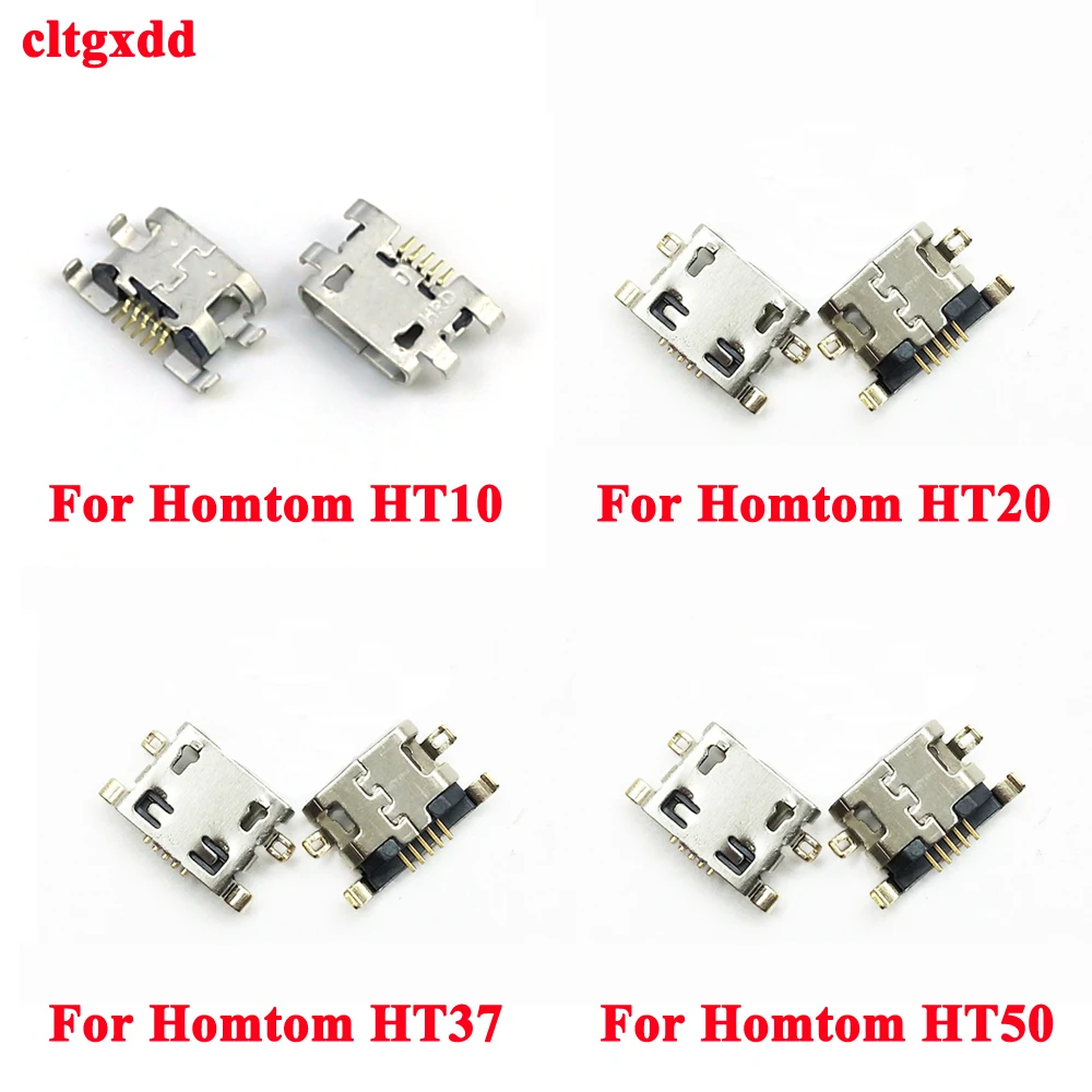 

5Pcs/Lot Repair Parts For Homtom HT10/HT20/HT37/HT50 Octa Core Port Charging Data Plug Jack Socket Micro USB Power Connector