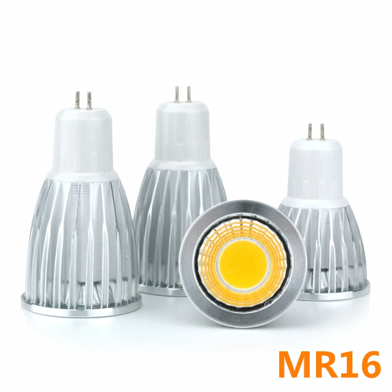 COB Светодиодный прожектор 3 Вт 5 Вт 7 Вт 10 Вт светодиодные лампы E27 E14 GU10 GU5.3 220 В MR16 Cob Светодиодная лампа, теплый белый свет холодный белый лампада Светодиодная лампа