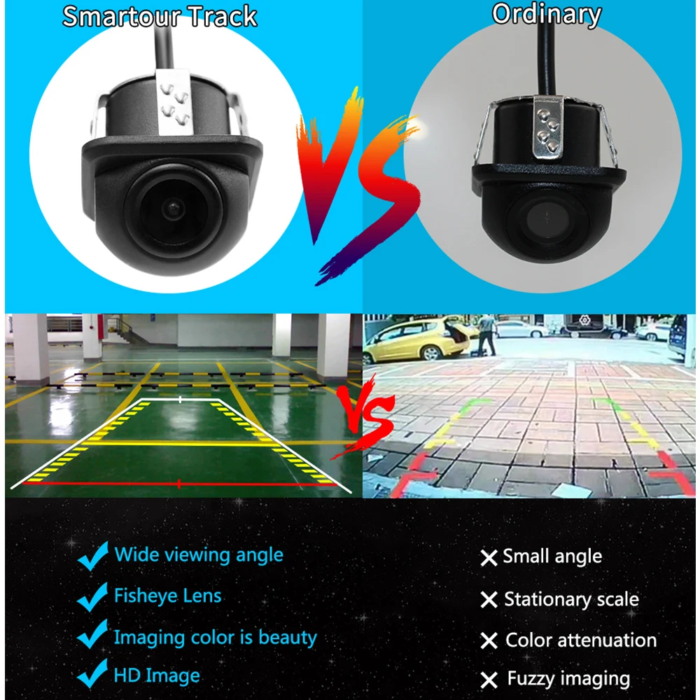 Смарт Камера заднего вида с ночным видением CCD чипами|Камеры для авто| |