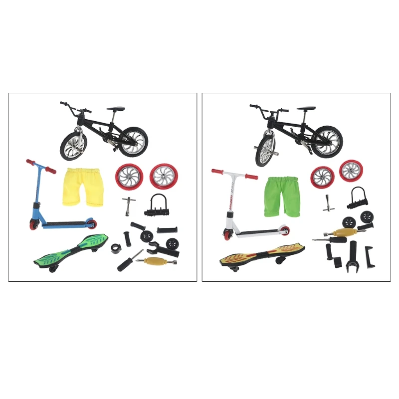 

Children Fingerboard Scooter Skate Ramp Parts Set Toys Outdoor Games Relieve Boredom Supplies for Display