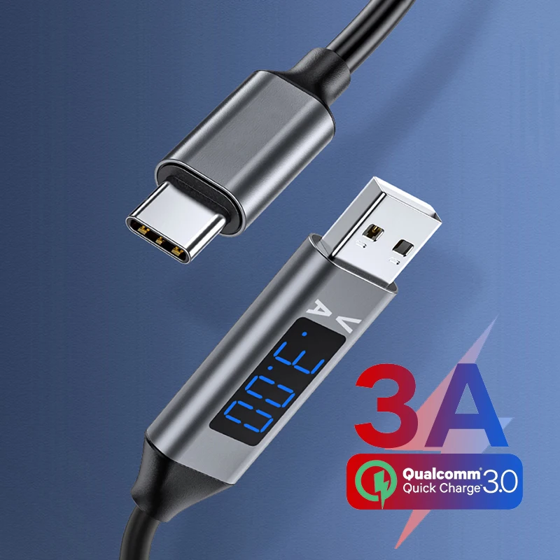 

Кабель Micro USB Type-C для быстрой зарядки и передачи данных, 3 А