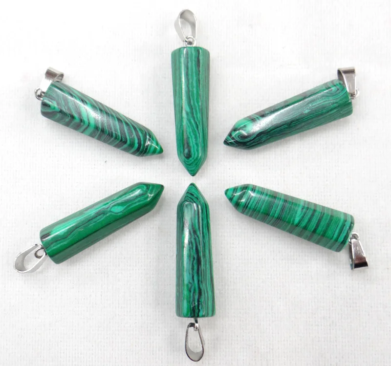 24 шт. натуральный золотой песок искусственный кристалл эпидот шестигранная