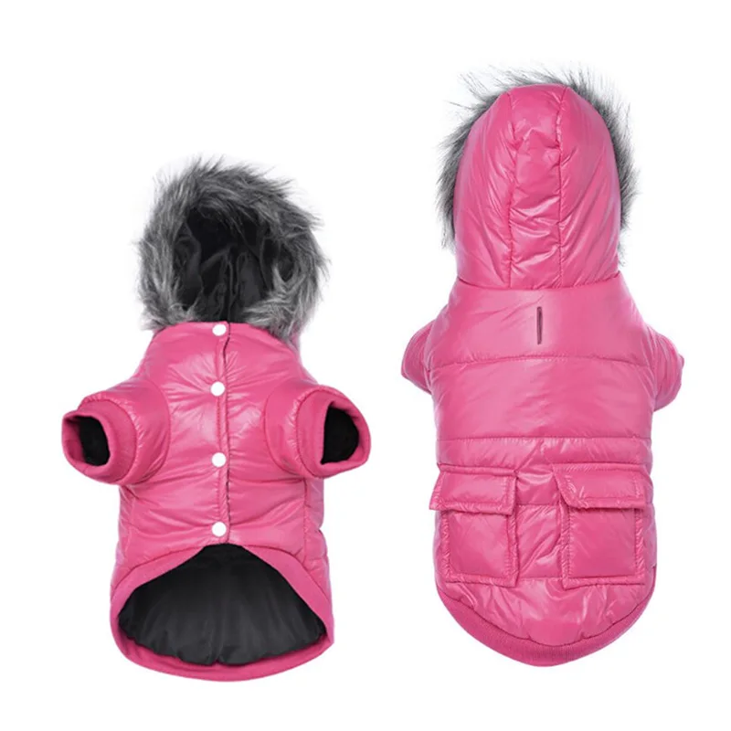 Новинка теплый Камуфляжный светоотражающий пуховик для собак зимняя