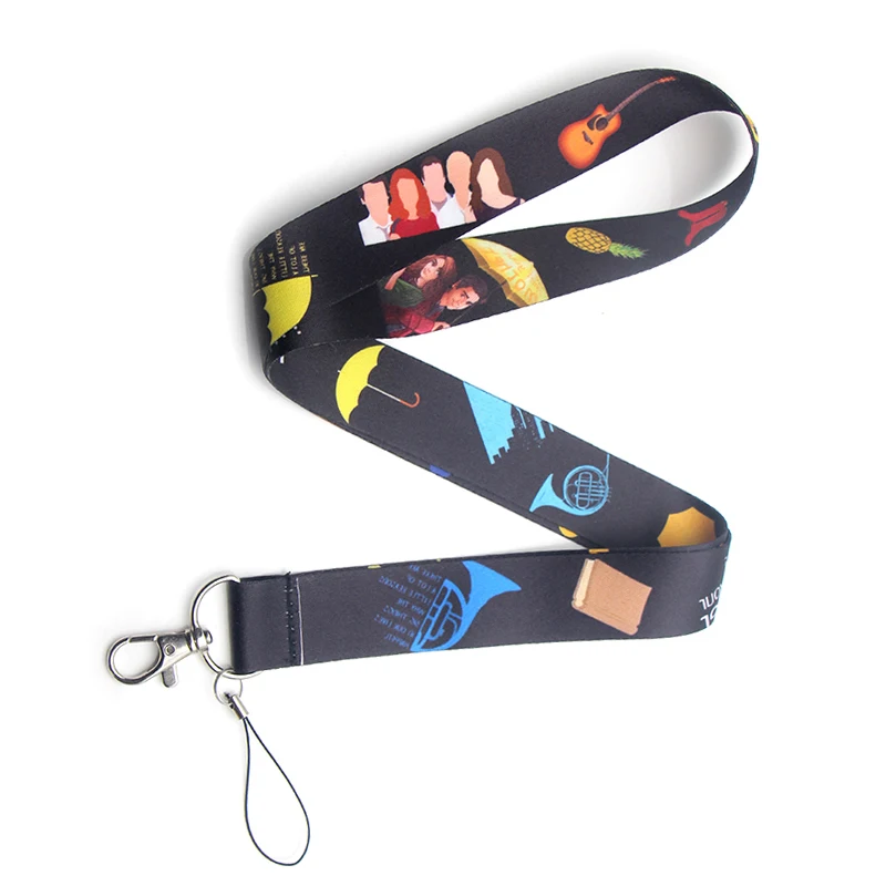 

CA191 How I Met Your Mother Lanyard Phone Rope Keychain Phone Lanyard for Keys ID Card Lanyards Neck Straps Key Rings