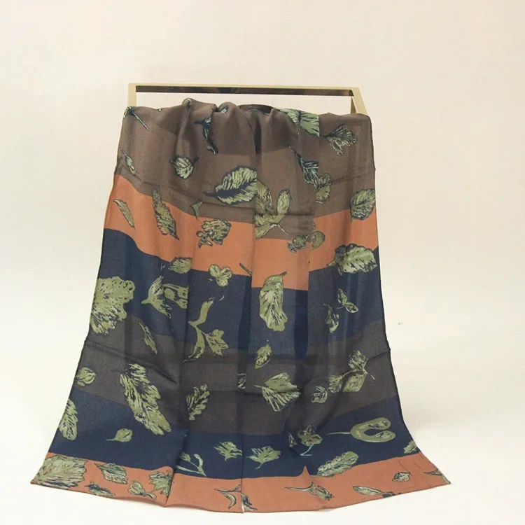 

B001 100% pure silk scarf CREPE,color:as pictures,SIZE:25*140cm women