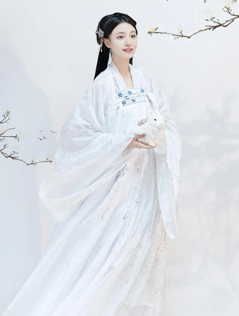 Ewha Rain оригинальный Hanfu Женский студенческий Повседневный супер костюм сказочной