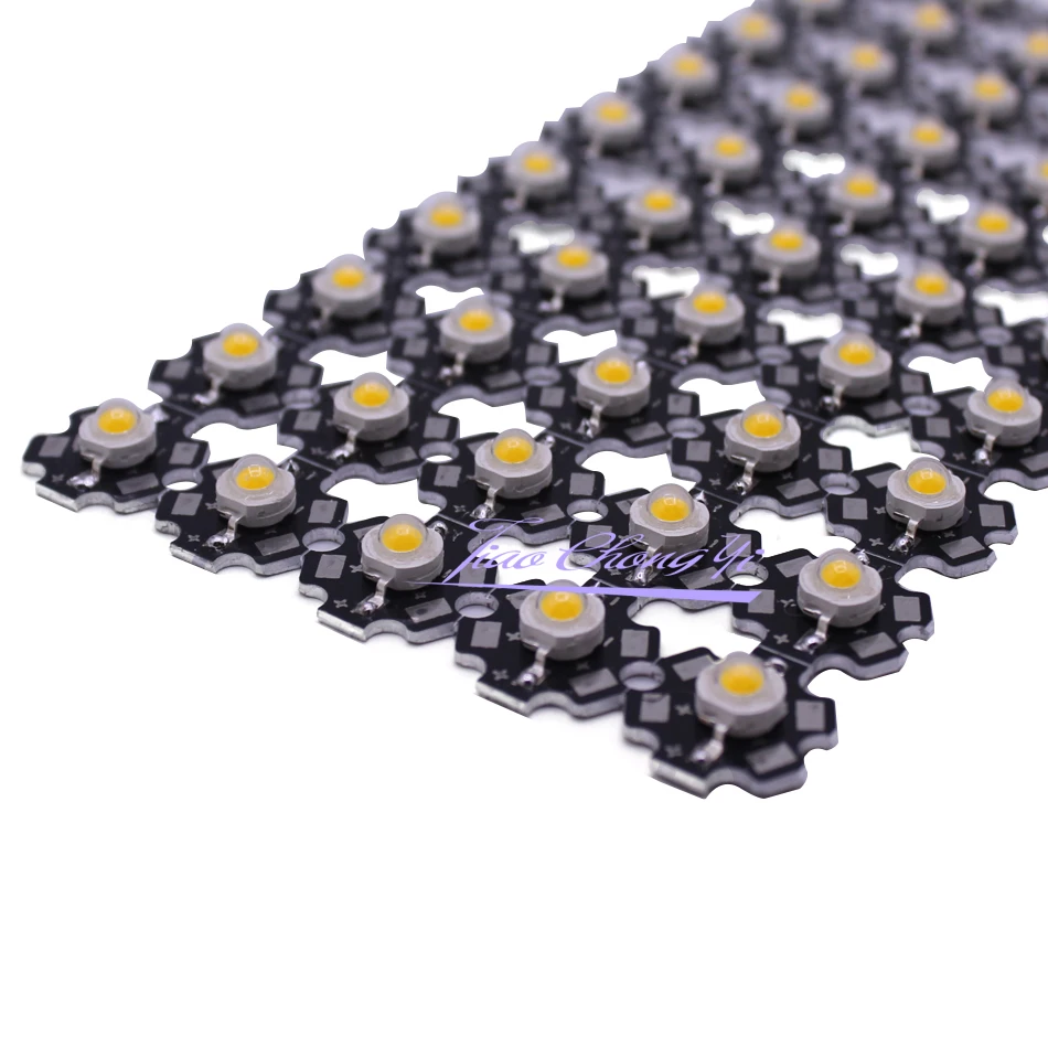 10-100 шт. 3 Вт высокомощный светодиодный теплый белый/холодный белый/натуральный