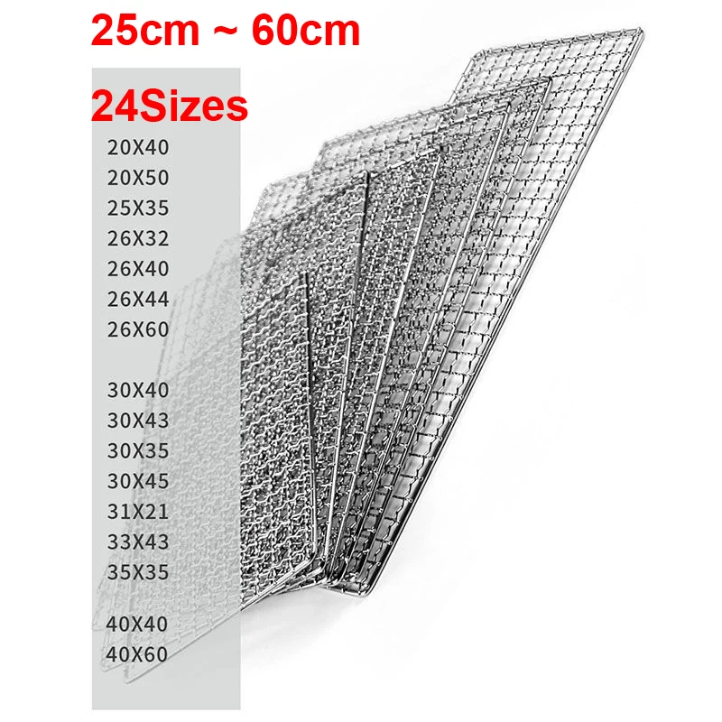 Барбекю барбекю Гриль коврик из нержавеющей стали Сменная сетка антипригарный