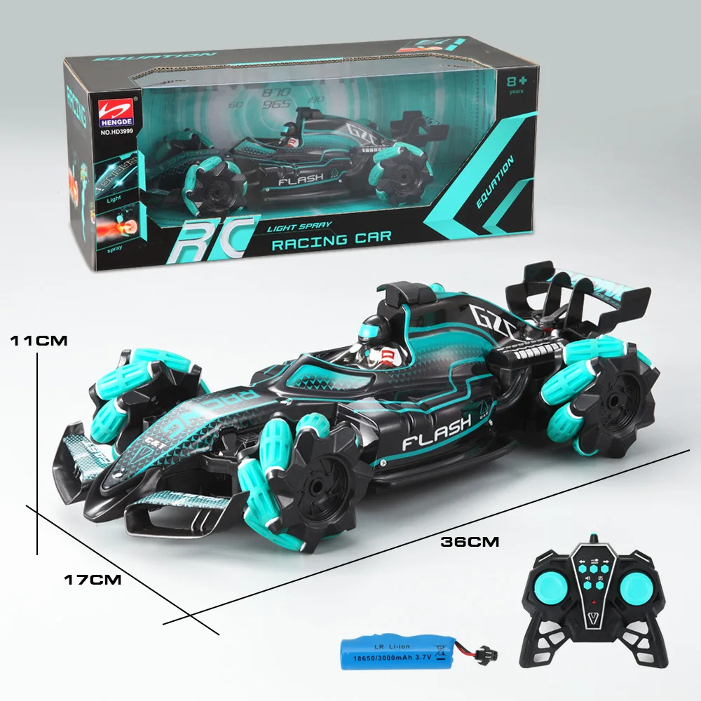 

1/12 New Rc 4wd Remote Control Car Toy Drift Racing, High Speed Racing Car Spray Stunts, Car Dual Control Remote Car Child Boy
