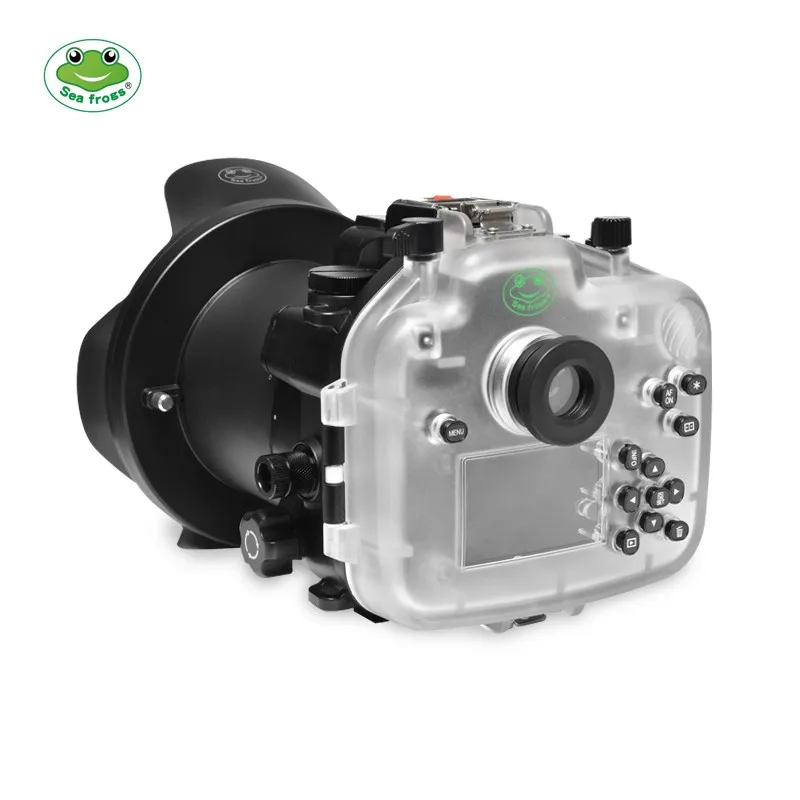 Водонепроницаемый чехол Seafrogs для камеры Canon EOS R 16 35 мм водонепроницаемый 40 м 130
