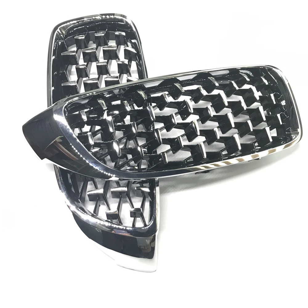 2 шт. L + R M4 Алмазный передний бампер для почек ABS решетка BMW 4 серии F32 F33 F36 F82 F83 F80 M3 420d