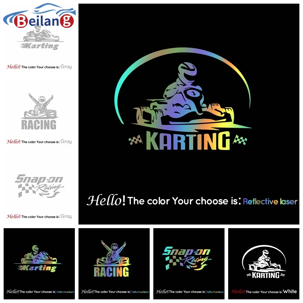 Handsome Design Karting Car Decal Styling Window Bumper Truck Vinyl Waterproof Sticker Graphics | Автомобили и мотоциклы