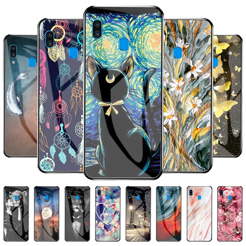 

Hard Phone Case For Samsung A30 Case Tempered Glass Bumper For Samsung Galaxy A20 M10S Shockproof Fundas Samsung A 30 A 20 Coque