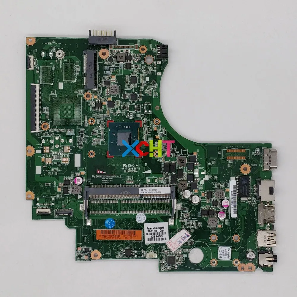 Материнская плата для ноутбука HP 250 G2 753100-001 753100-501 753100-601 Cel N2820 UMA материнская