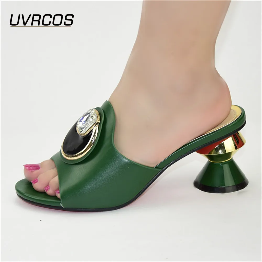 

Newest Italian Shoes Without Matching Bags PU Leather Comfortable Pumps Wholesales Good Price for Shoes Without African Shoes