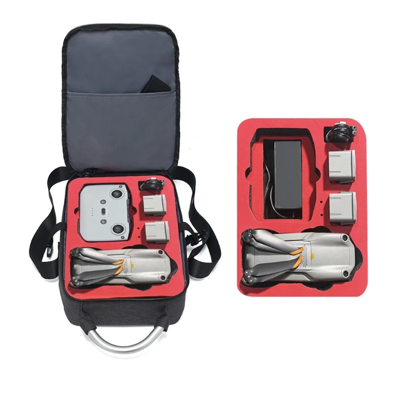 

67JA Shockproof Carry Case Portable Shoulder Bag Storage Handbag Backpack for D-JI Mavic Air 2S Drone
