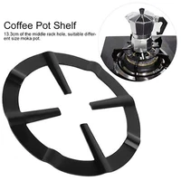 aluminium coffee pot stand coffee maker shelf gas stove cooker plate stand durable practical camping support coffeeware tools