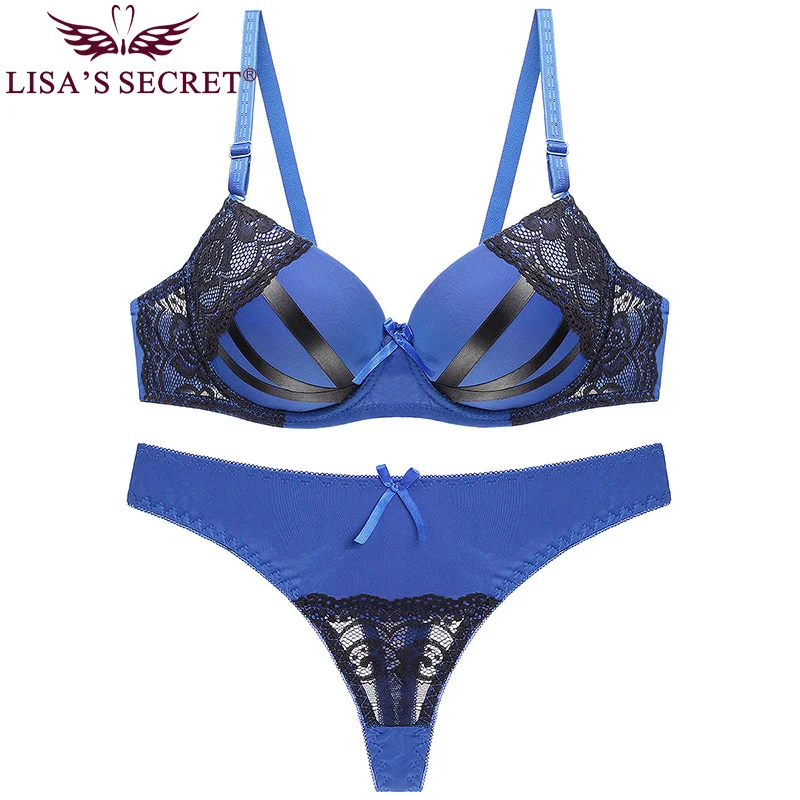 Комплект женского нижнего белья из бюстгальтера пуш-ап и трусиков | Женская