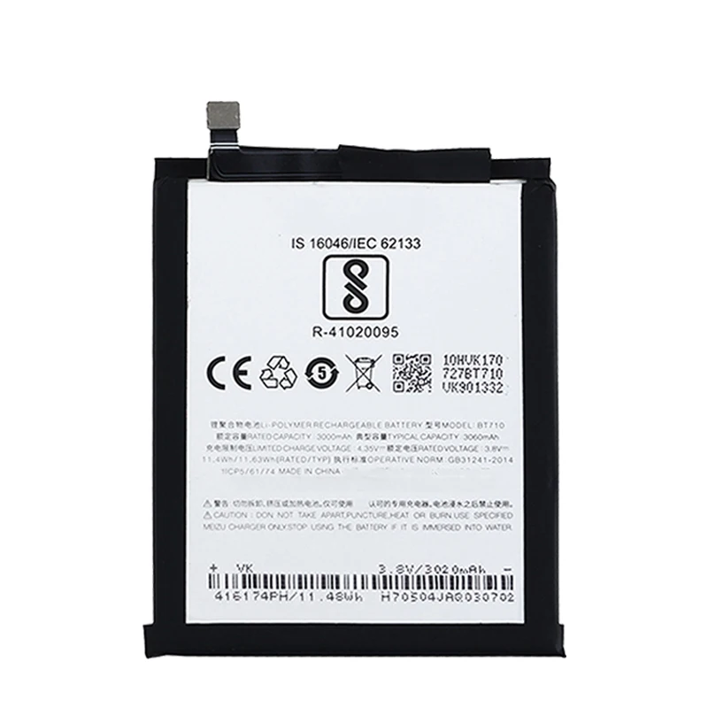 Сменный аккумулятор на 3060 мА · ч для Meizu blue A5 BT710 M5c M710H M710M M793Q аккумуляторы