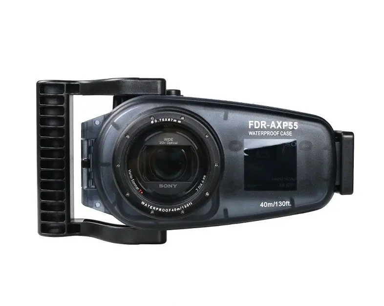 Новые поступления 40 м/130 футов для sony FDR-AXP55 подводный корпус видеокамеры Водонепроницаемый Жесткий Чехол